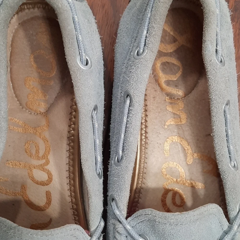 Sam Edelman Suede Fantine Tasseled Moccasin Flats - Picture 5 of 7